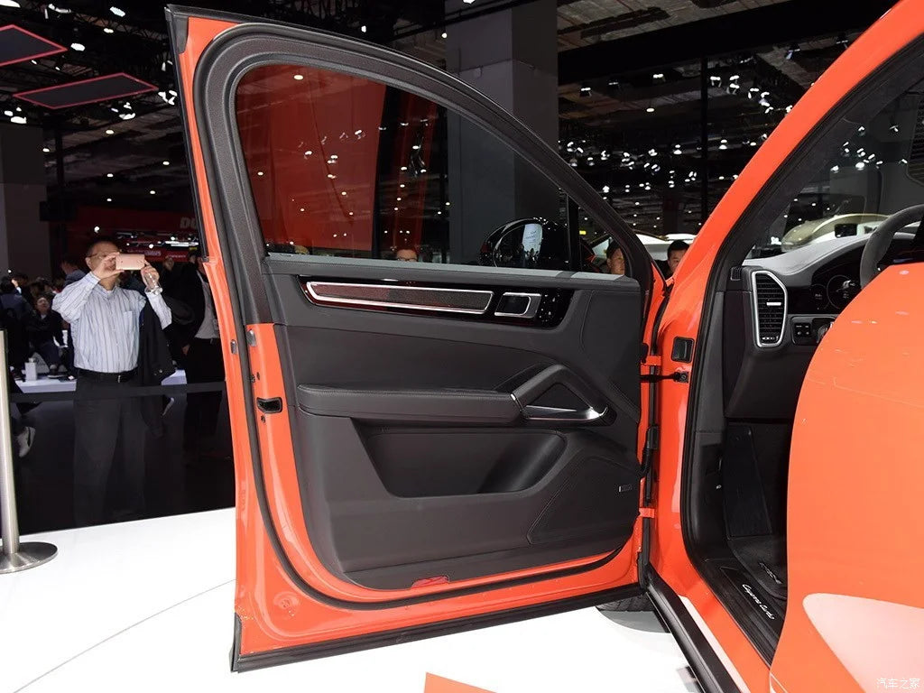 Car Abs Carbon Fiber Interior Door Pull Handle