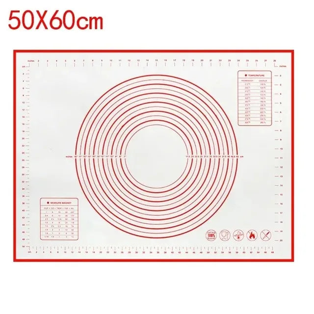 Untior 1pcs Kneading Dough Mat Silicone Baking Mat
