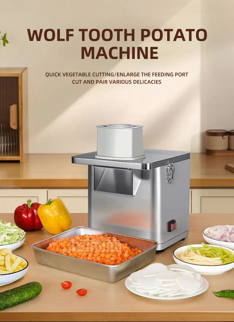 Electric Vegetable Dicer Canteen Electric Procesaador De