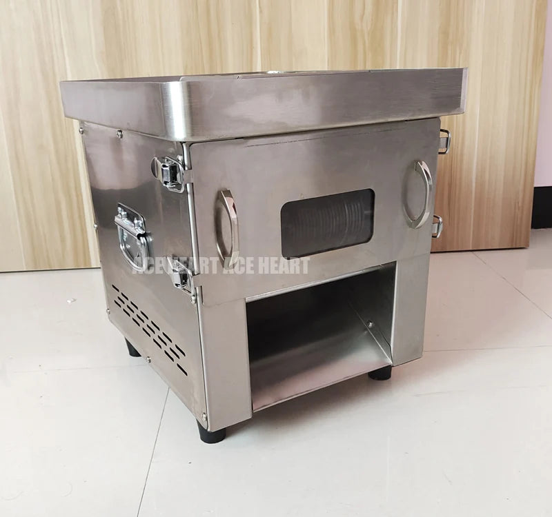 850w Fresh Meat Slicer Cube Cutter Machine Meat