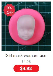 3d Baby Face Cooking Silicone Mold Cake Chocolate
