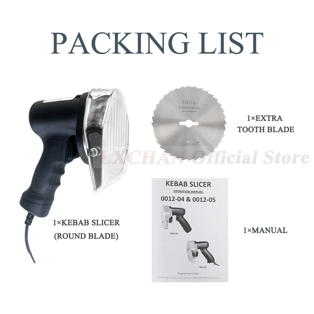 Lx 05 Electric Kebab Slicer Shawarma Machine Knife