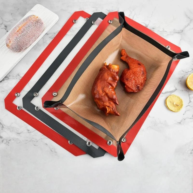 1pc Silicone Baking Mat Button Non-Stick Reusable Heat