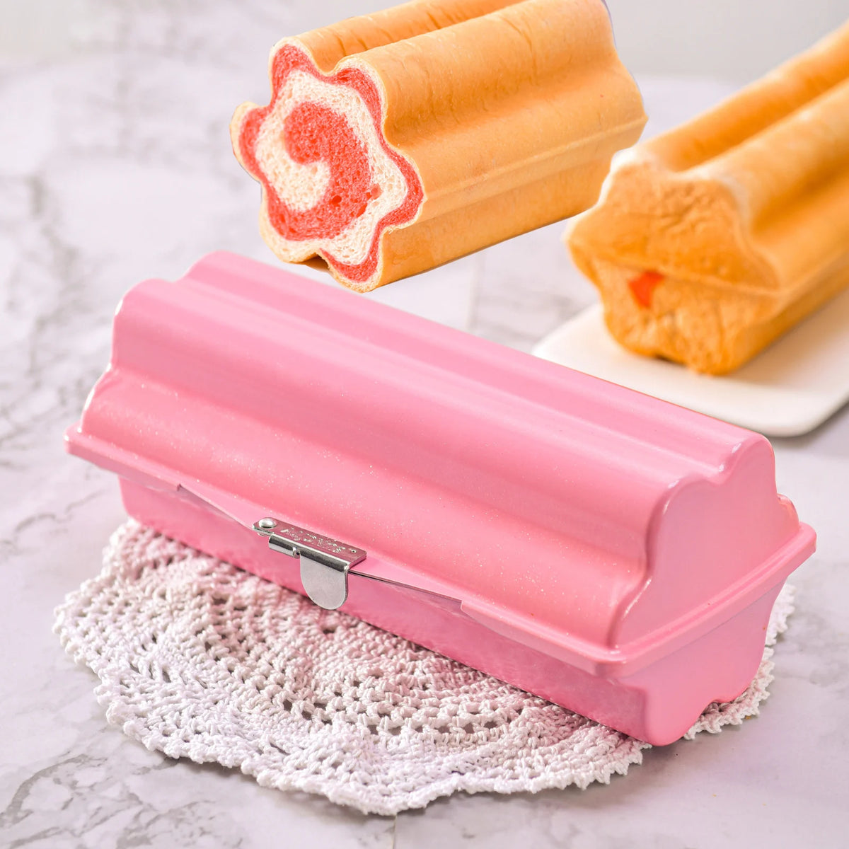 Flower Shape Bread Tray Loaf Pan Heart Round