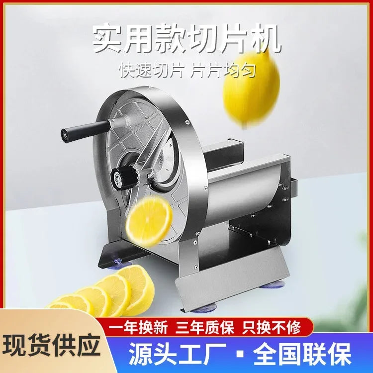 Stainless Steel Commercial Slicer Lemon Slice Potato Fruit