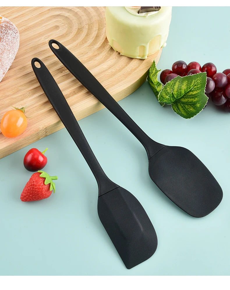Silicone Kitchenware 6-Piece Cream Scraper Spatula Oil Brush