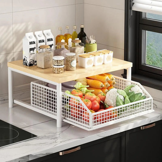 Countertop Organizer Multi-Use Shelf Microwave Spices Coffee