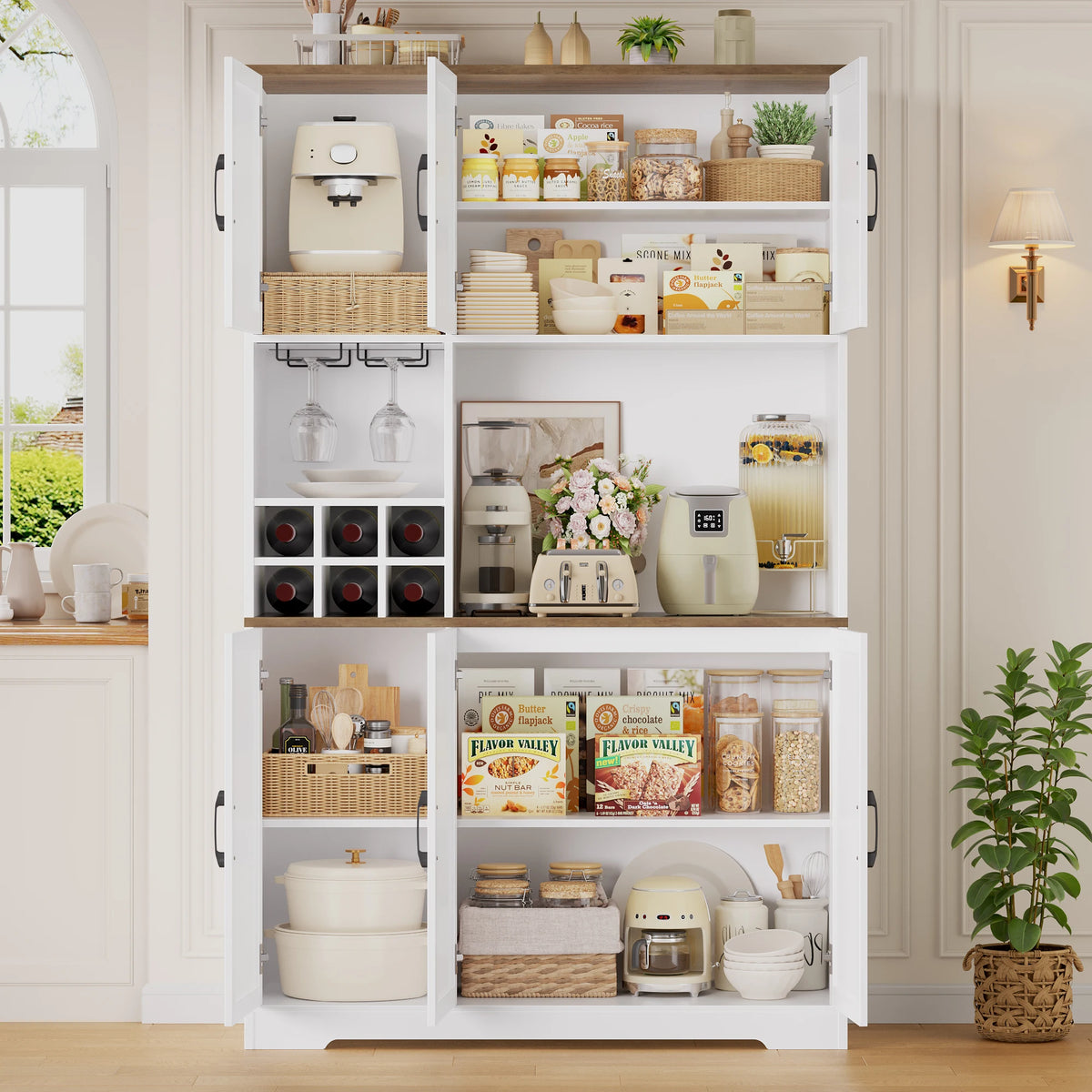 Wardrobe 106x180 Cm Wxh Buffet Wardrobe White Doors