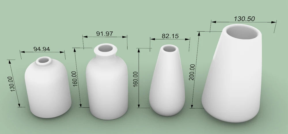 Concrete Vase Silicone Mold Simple Nordic Passenger Ladder