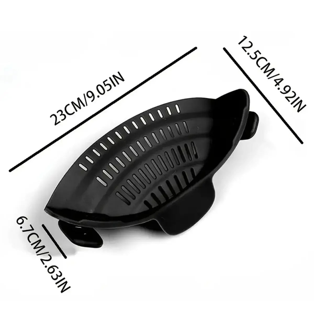 1pc Adjustable Silicone Clip On Strainer Pots Pot