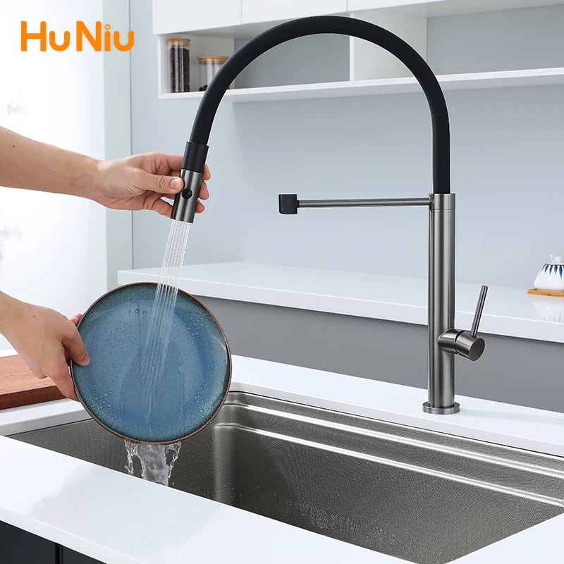 Faucet Sink Faucets Rubber Pull Down Stream Sprayer