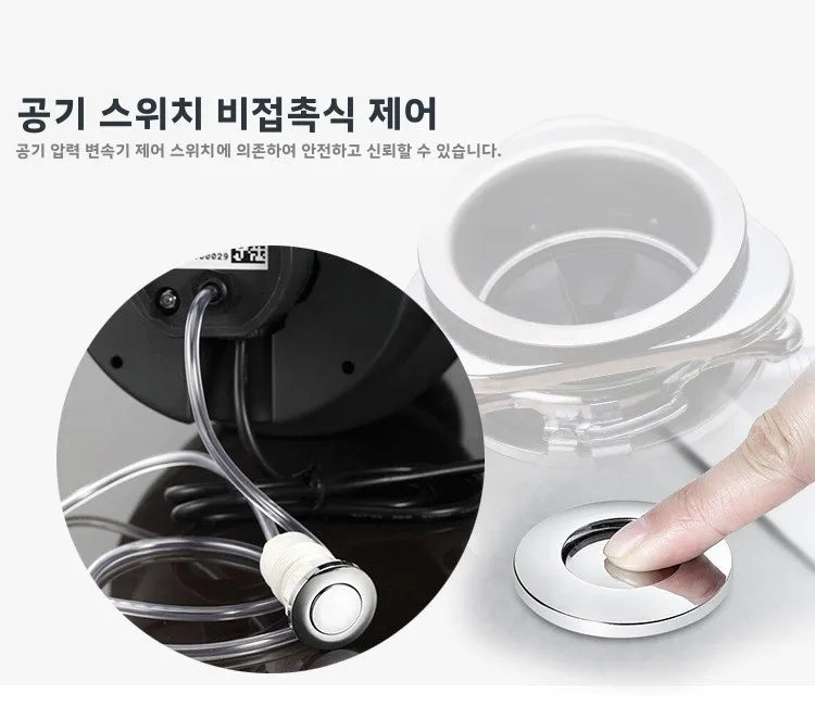 220v Food Waste Disposer Sink Garbage Grinder Waste