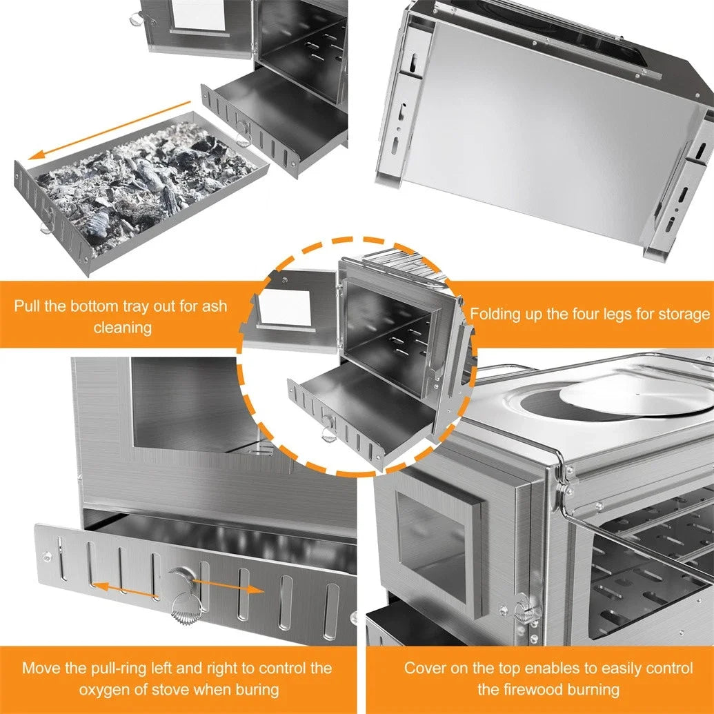 Tent Stove Unho Wood Burning Stove Wood Stove