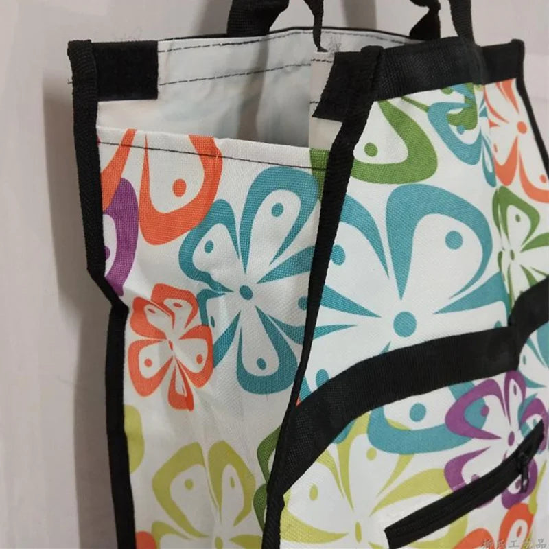 Folding Reusable Shopping Bags Small Pull Cart Buy