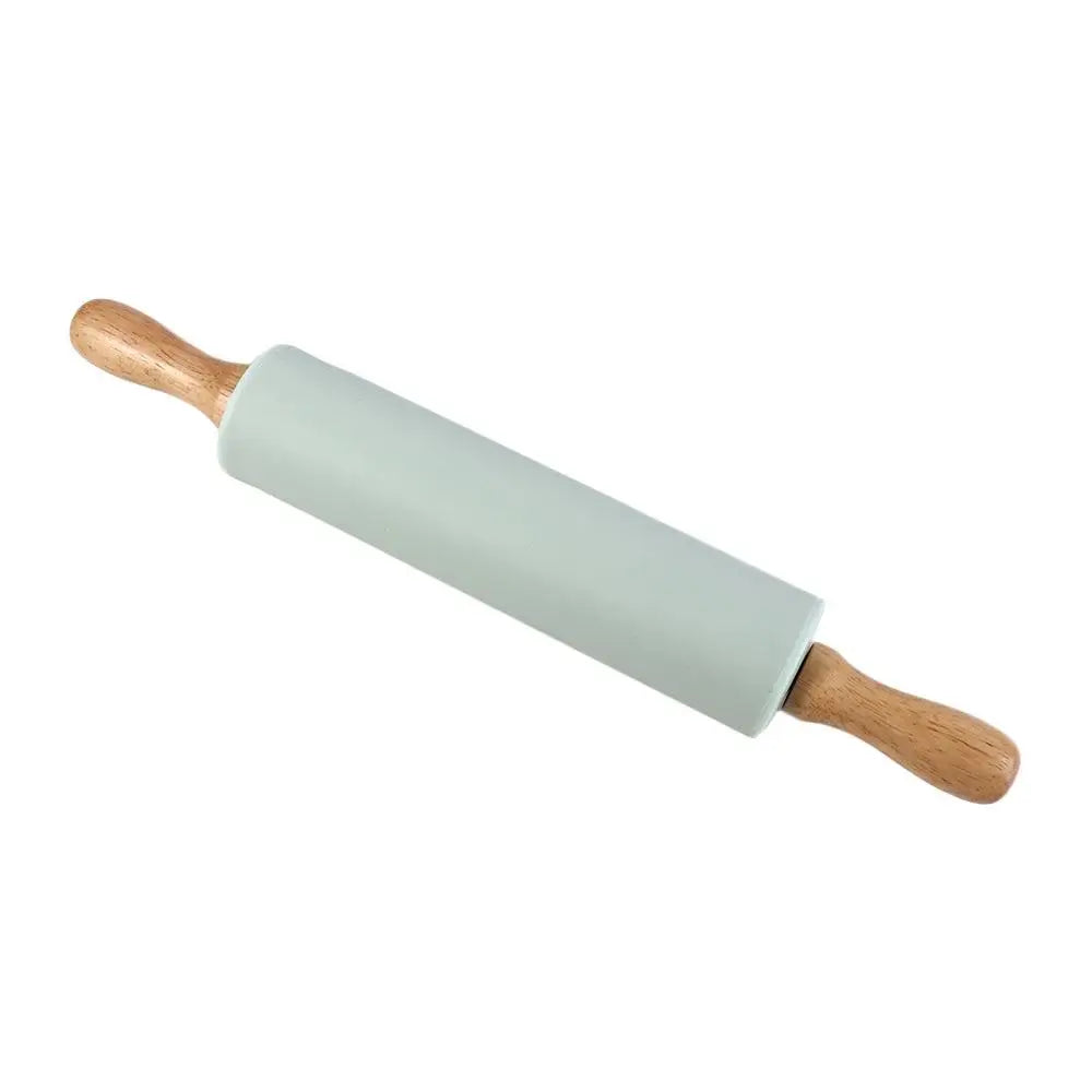 Reusable Thickened Rolling Pin Pastry Mat Round Silicone