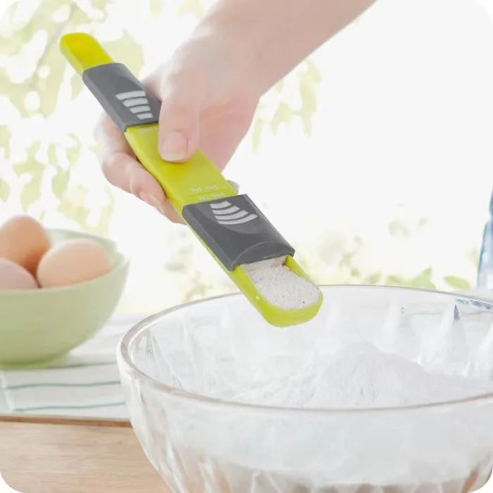 Measuring Spoon Adjustable Baking Measuring Spoon Scale Reusable