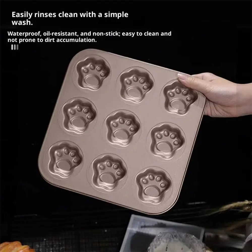 Cute 6/12 Cavity Cake Mold Non Stick Carbon