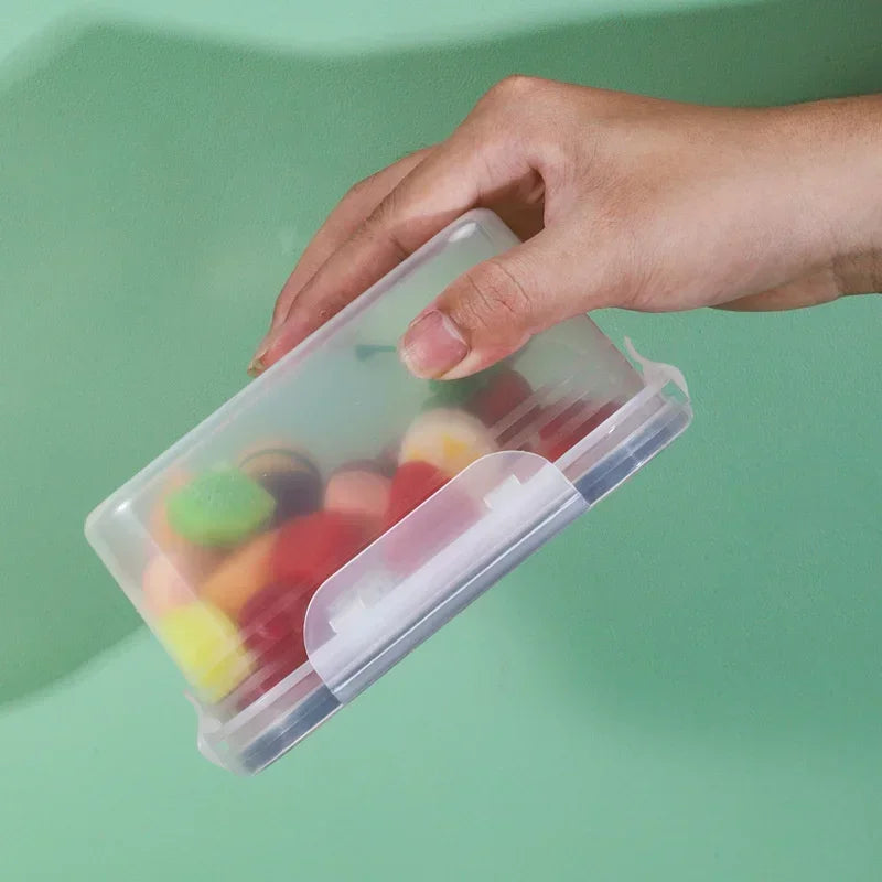 Refrigerator Preservation Storage Box Drain Basket Storage