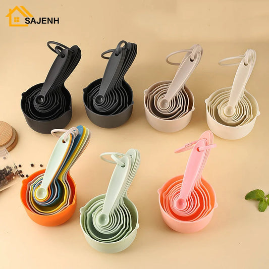 Colorful Measuring Cup Measuring Spoon 5-Piece Graduated