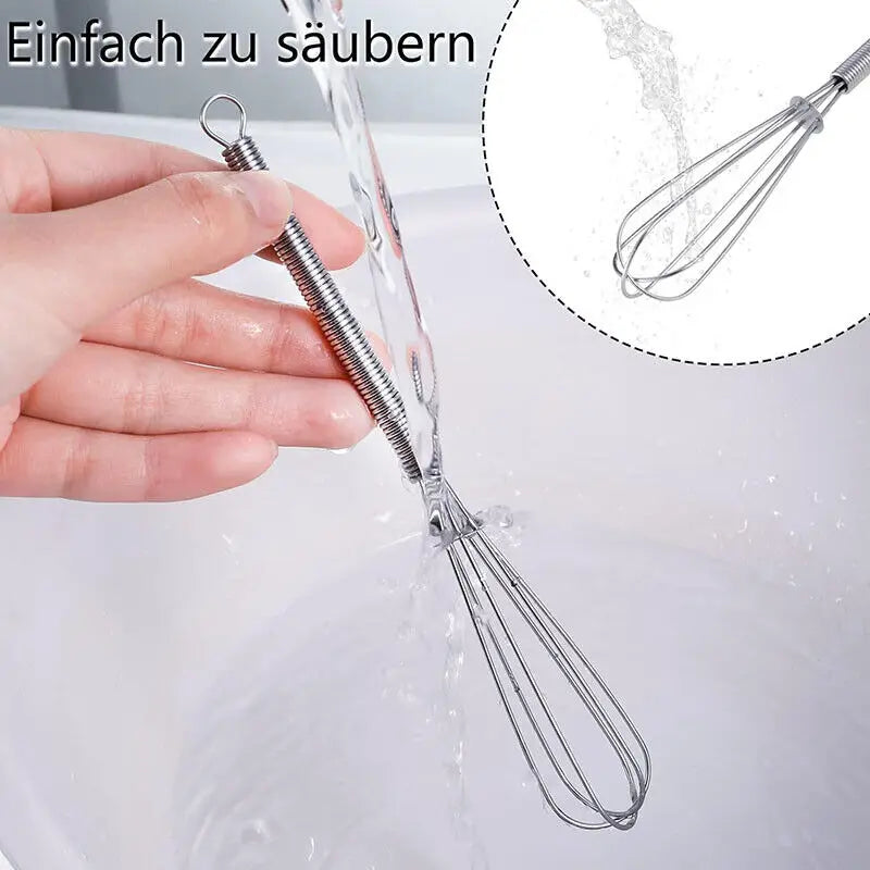Whisk 5/7 Inch Egg Mixer Cream Whipper Compact