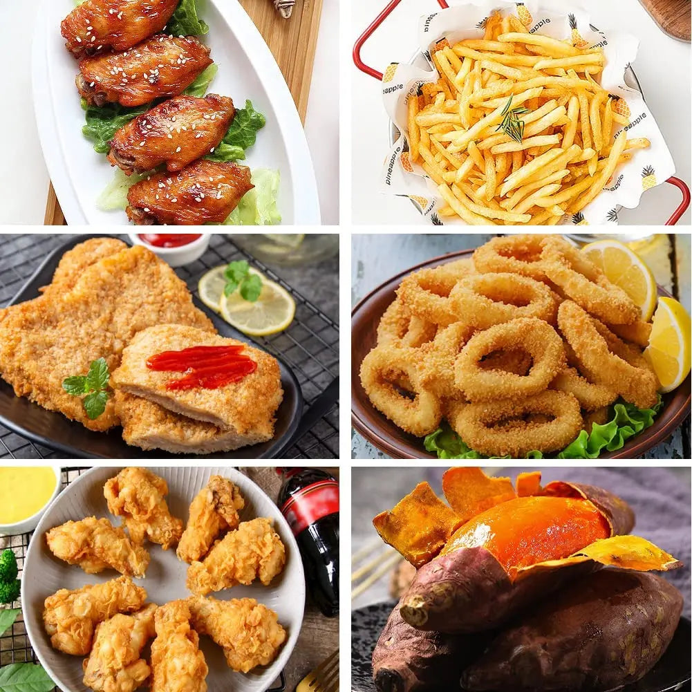 Baking Tray Oil Frying Baking Pan Non-Stick Chips