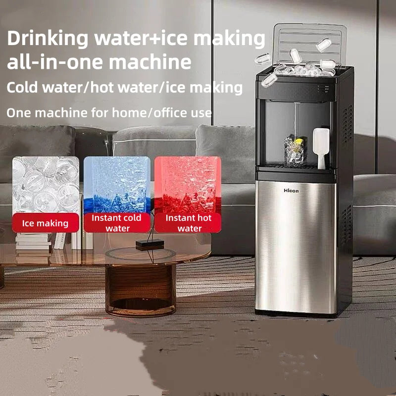 Ice Maker & Water Dispenser Combo Countertop Ice