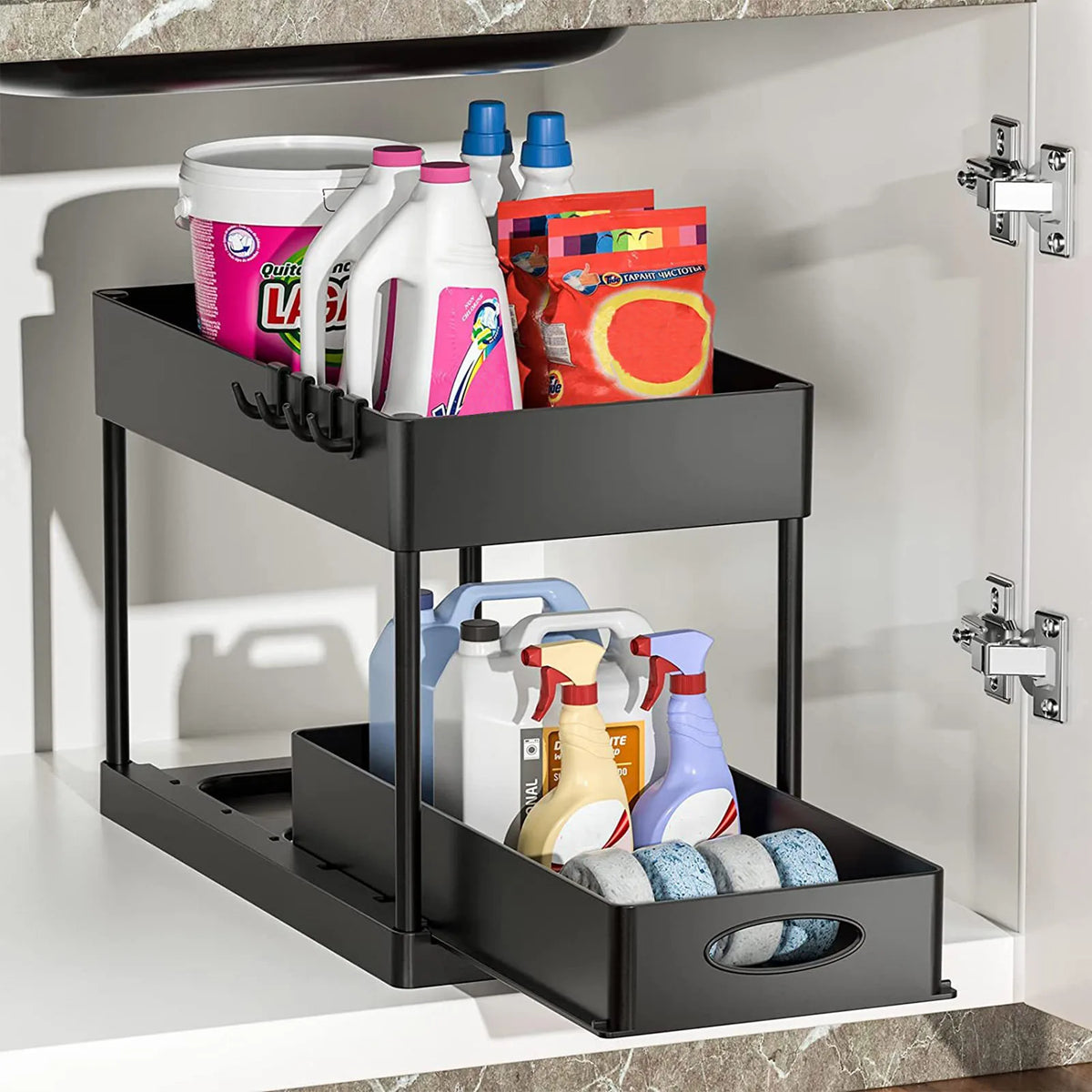 Tier Under Sink Organizer Organizer Cabinet Storage Rack
