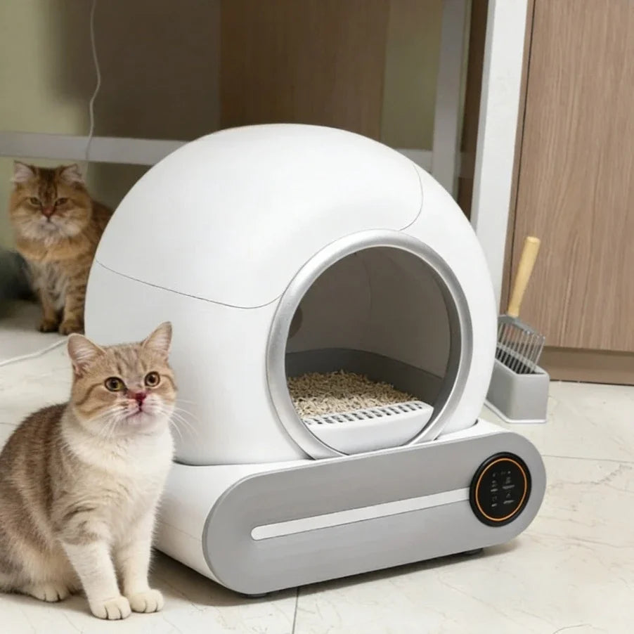 Smart Self-Cleaning Cat Litter Box 65l Extra Large