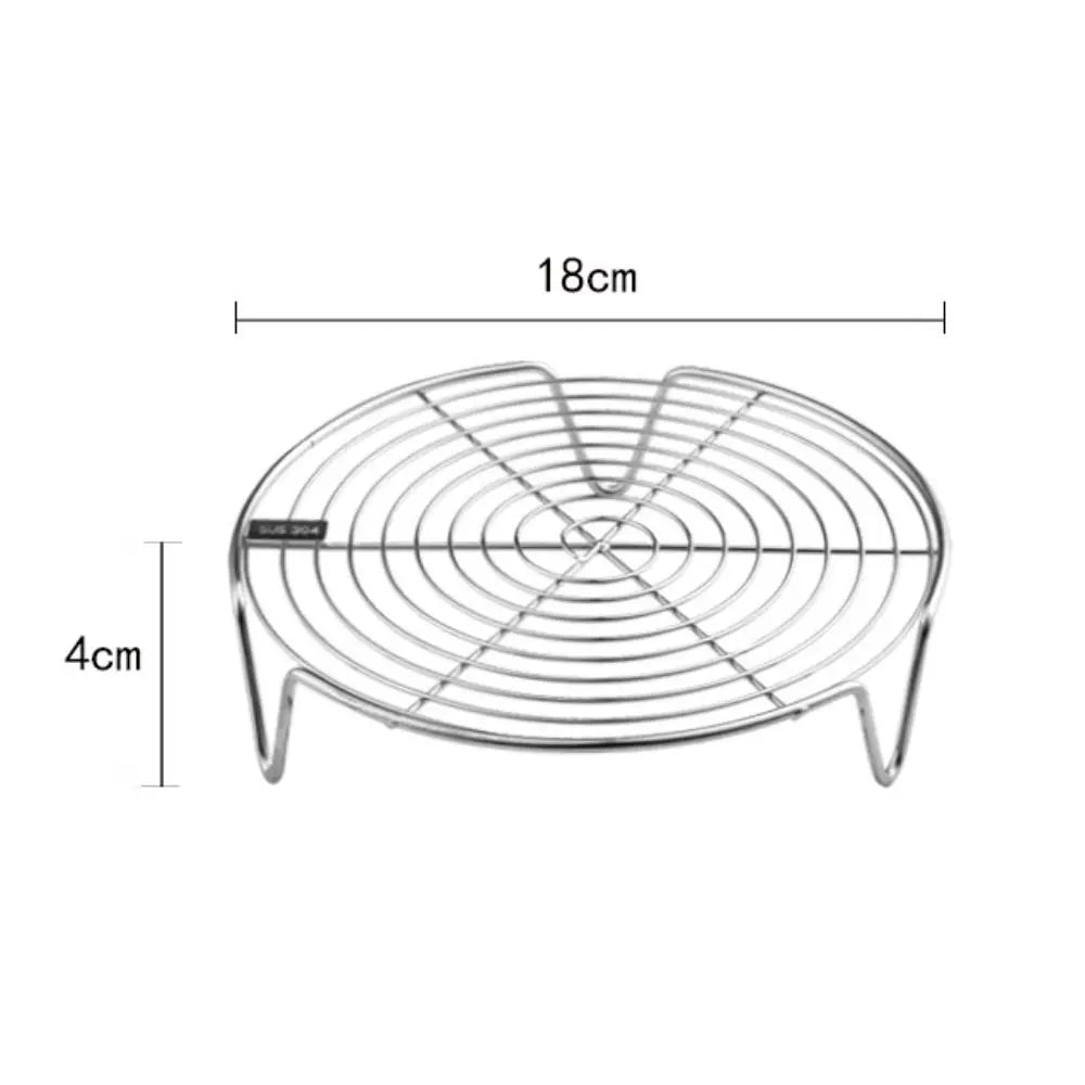 304 Stainless Steel Steamer Rack Pot Steaming Tray