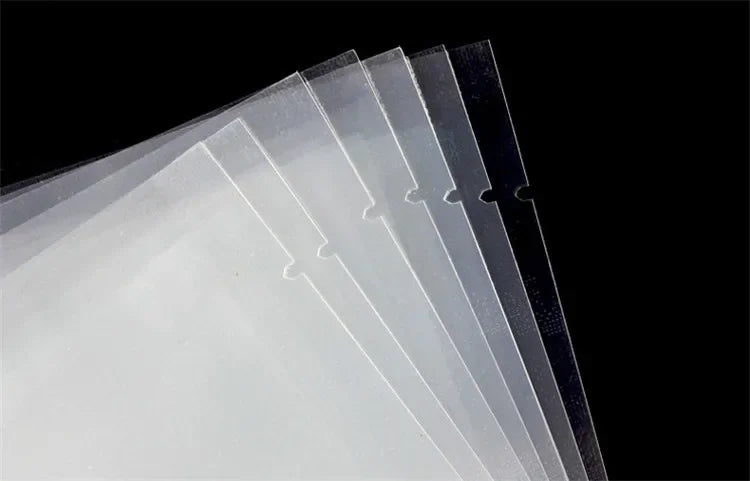 100pcs Clear Transparent Vacuum Sealer Bags Food Storage