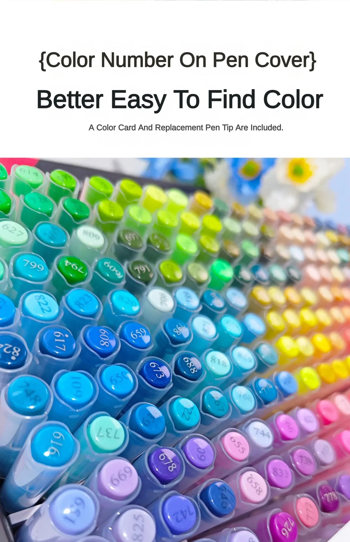 Guangna 168-12 Colors Acrylic Marker Pen Rock Painting