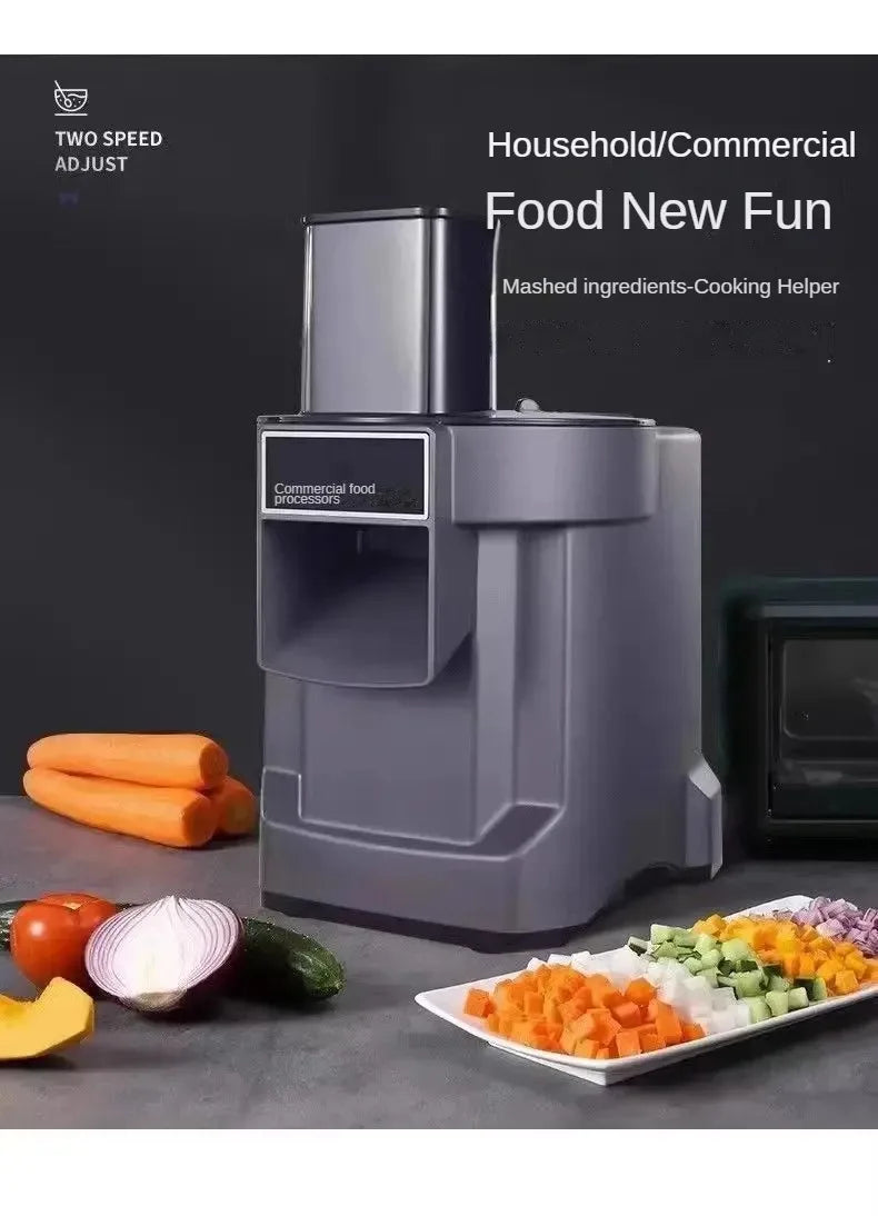 110v/220v Commercial Vegetable Cutter In Automatic Electric