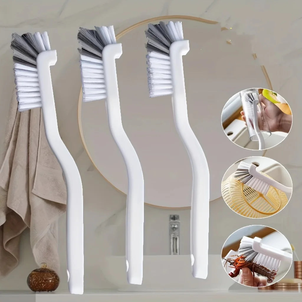 1/3pcs Scrub Brush Long Handle Cleaning Brush Stiff