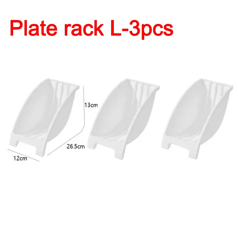 Supplies Dish Drying Holders Organizer Upright Draining Dish