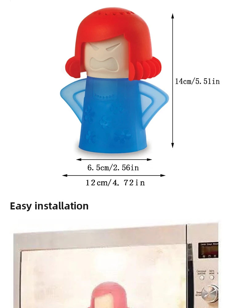 Microwave Cleaner Refrigerator Cleaning Deodorization Creative