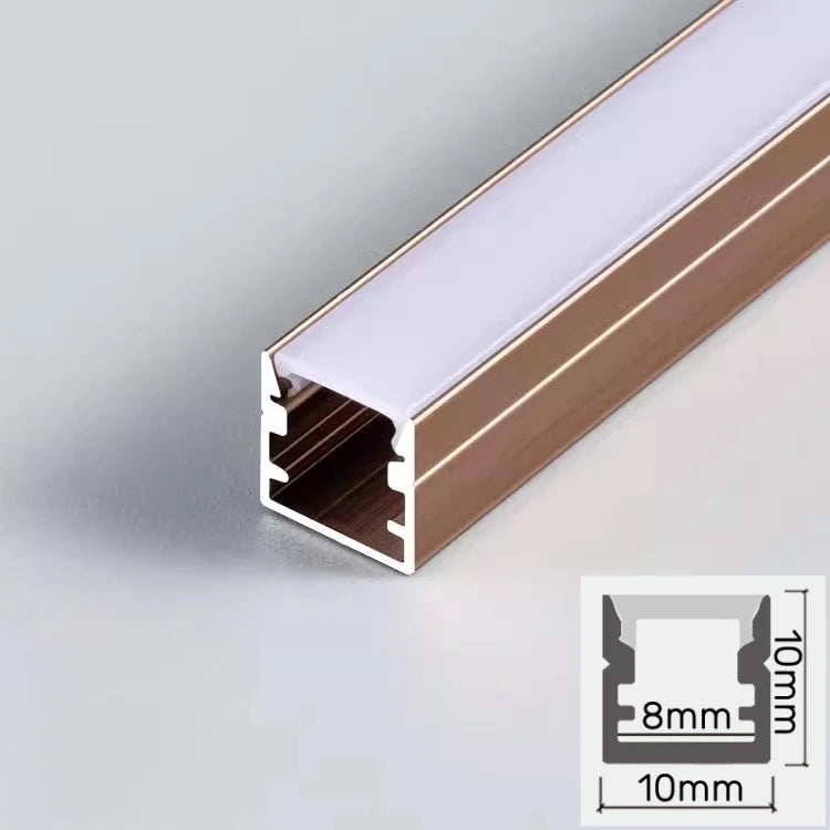 Rose Gold U/Yw Style Led Aluminum Profile 5050