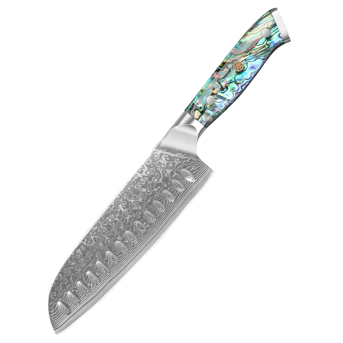 1-7 Chef Knife Super Sharp Japanese Damascus Steel
