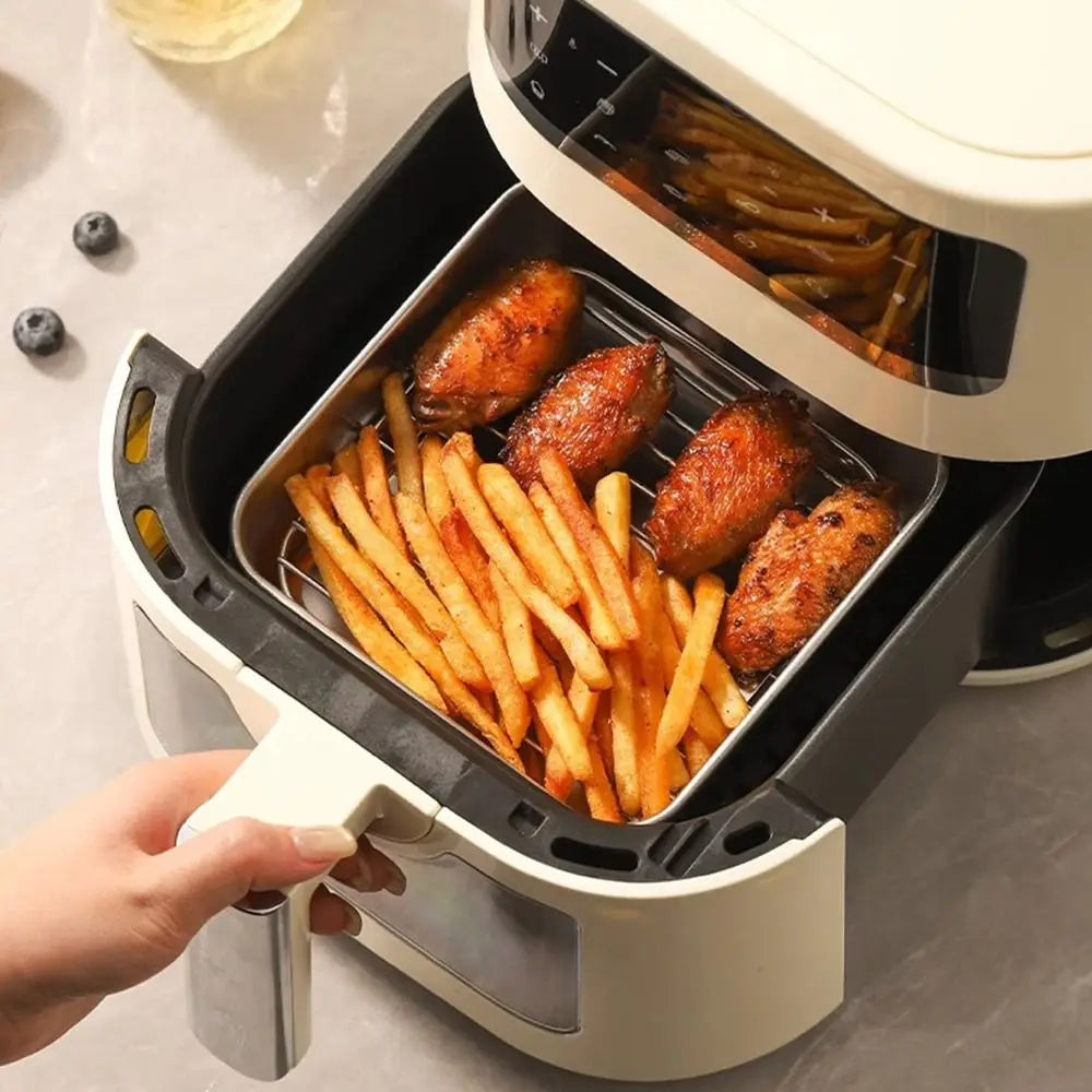 Round Square Cooking Rack 304 Stainless Steel Thicken
