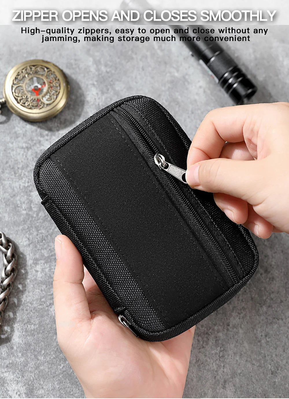 Outdoor Edc Organizer Pouch Pocket Bag Men Utility