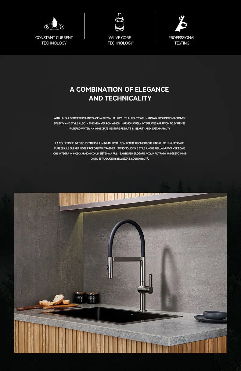Gray Faucet Sink Faucets Brass Pull Down Sprayer