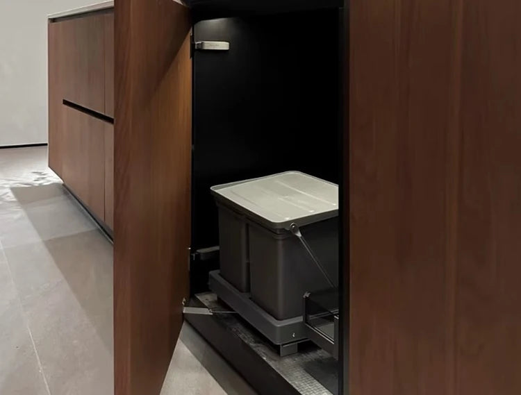 Large Capacity Trash Can Recycle Trash Bin Food