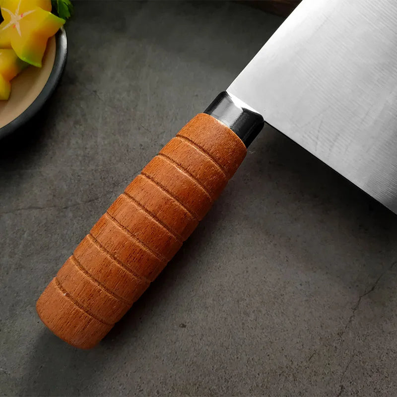 Handmade Forged Chinese Cleaver Knife Ultra Sharp Slicing