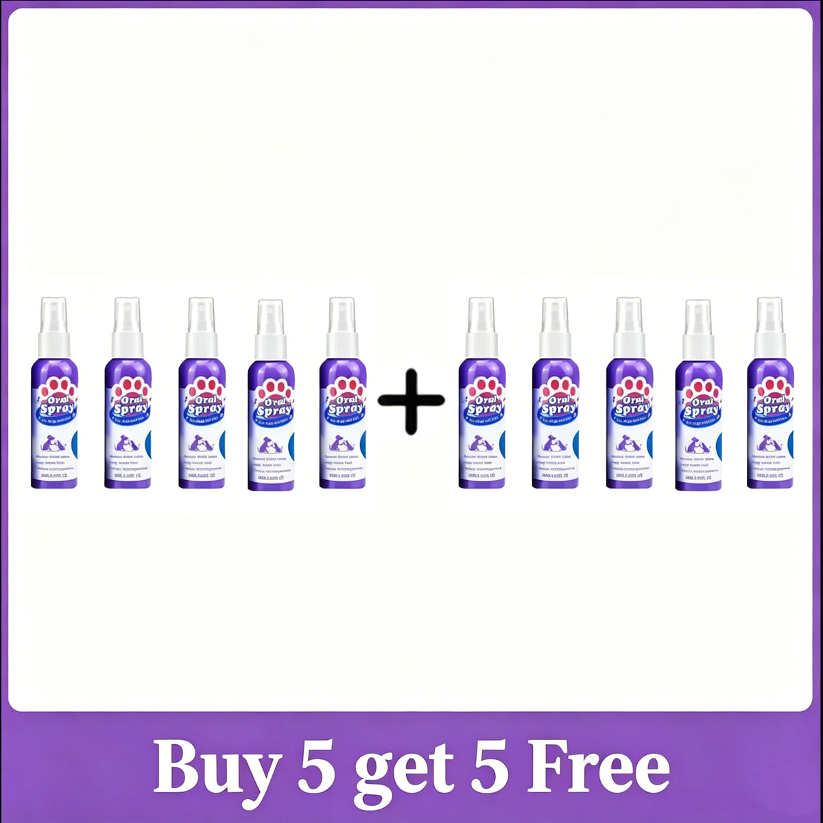 Pet Teeth Cleaning Spray Oral Care Remove Tooth