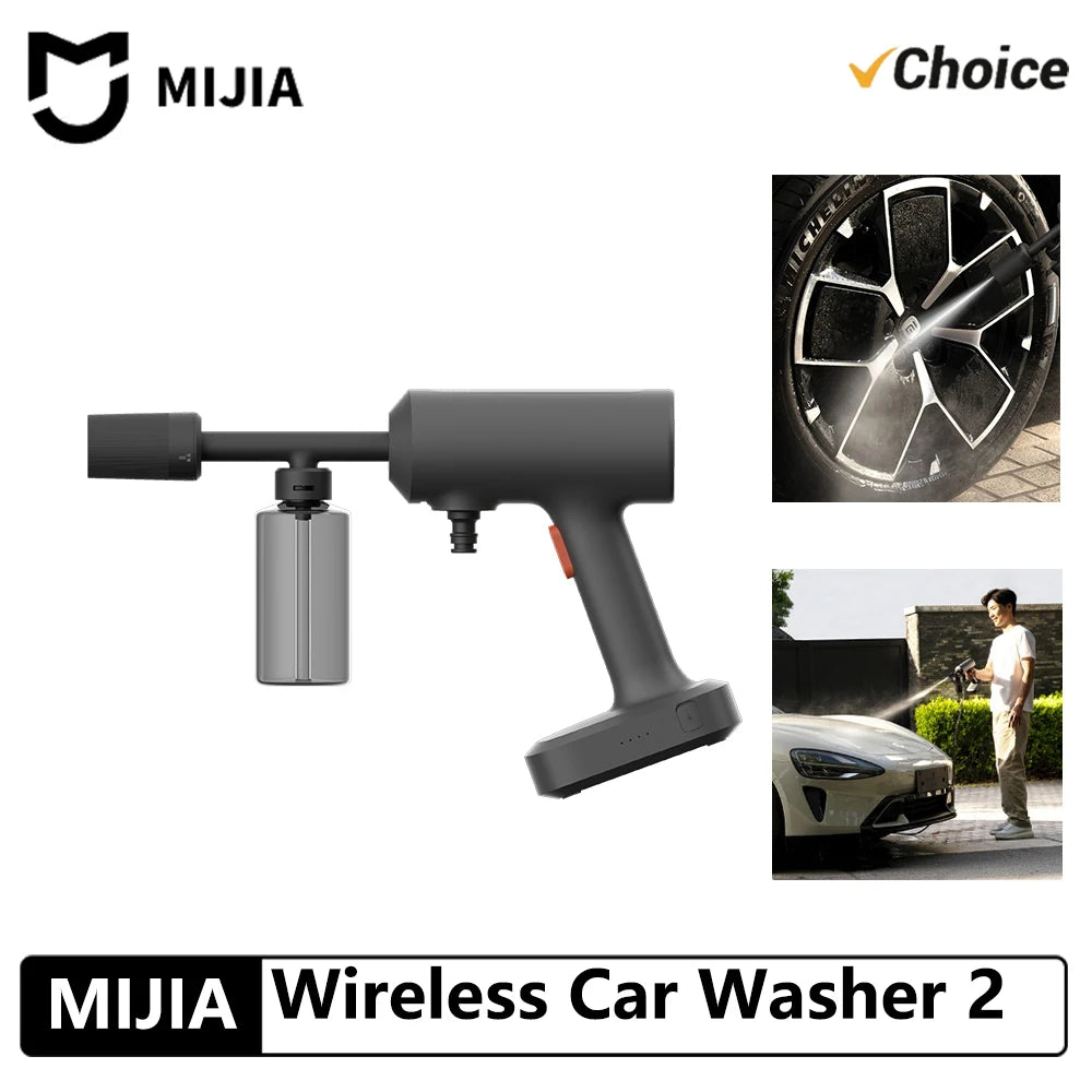 Original Mijia Wireless Car Washer 160l/H Large Water