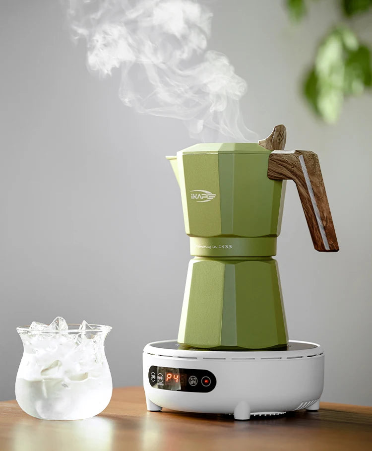 Ikape Espresso Moka Pot Infrared Ceramic Hob 220v