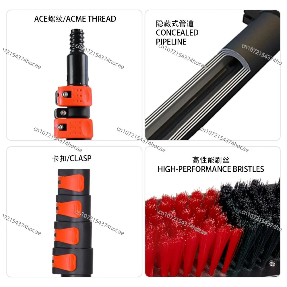 Solar Photovoltaic Panel Glass Curtain Wall Cleaning Brush
