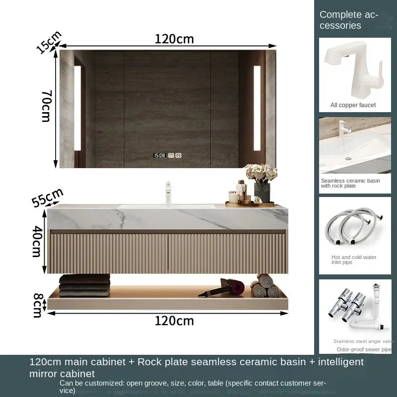 Combination Organisers Bathroom Cabinet Storage Basin Countertop