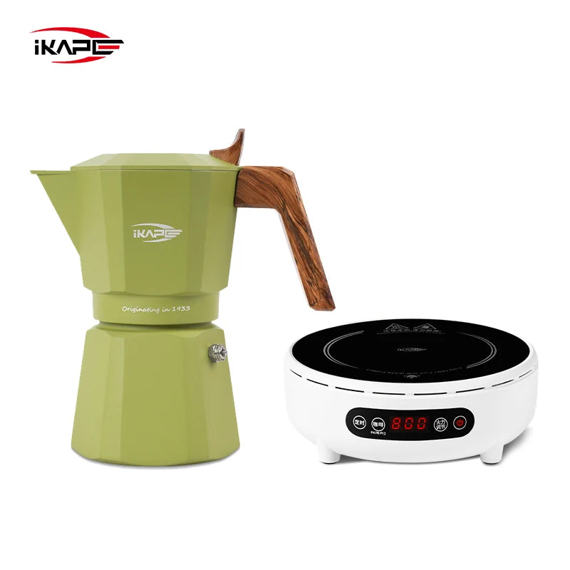 Ikape Espresso Moka Pot Infrared Ceramic Hob 220v