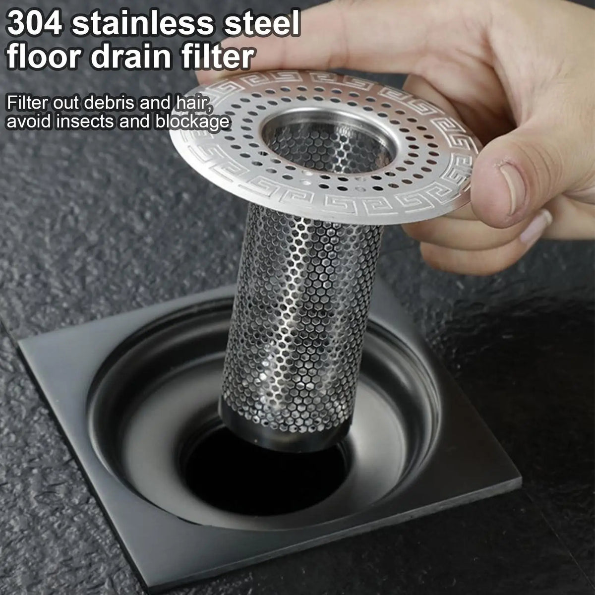 Sink Strainer Floor Drain Filter Stainless Steel Mesh