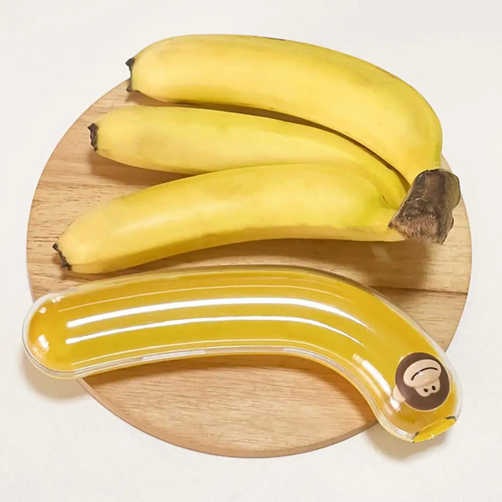 Banana Saver Case Reusable Anti-Squeezing Banana Shaped Food